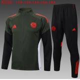 Chándal Bayern Munich 2025/26 ( Dark Green Long Zipper) - NIÑOS